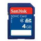 SD-HC 4 GB Class 4