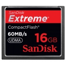 CF Extreme (60 MB/s, UDMA) 16 GB mem�ria