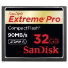 CF Extreme Pro (90 MB/s, UDMA 6) 32 GB mem�ria