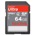 SD-XC 64 GB Ultra 15 MB/s Class 4 mem�riak�rtya