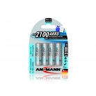 maxe 2100 mAh AA akkucsomag (4 db) + akkubox