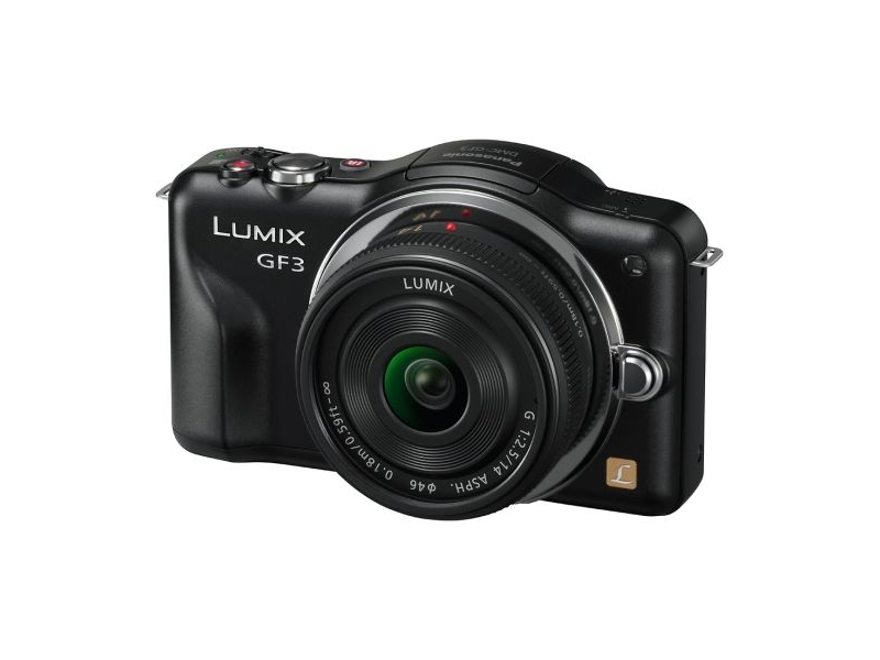 Lumix DMC-GF3C fekete + 14 mm Lumix DMC-GF3C fekete + 14 mm