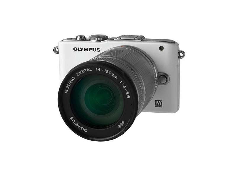 PEN E-PL3 váz fehér + 14-150 mm fekete PEN E-PL3 váz fehér + 14-150 mm fekete