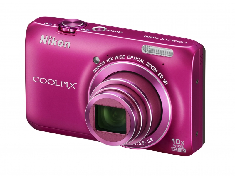 CoolPix S6300 rózsaszín CoolPix S6300 rózsaszín