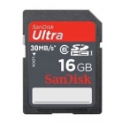 SD-HC Ultra (30 MB/s) 16 GB Class 6