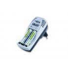 Smart Set akkumulátortöltő + 2×2400 mAh NiMH AA akku Smart Set akkumulátortöltő + 2×2400 mAh NiMH AA akku