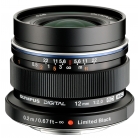 EW-M1220 micro ZUIKO ED 12 mm f/2.0 objektív - fekete EW-M1220 micro ZUIKO ED 12 mm f/2.0 objektív - fekete