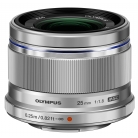 micro ZUIKO 25 mm f/1.8 ezüst micro ZUIKO 25 mm f/1.8 ezüst