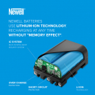 Newell Supracell EN-EL15C Li-ion 2.400 mAh akkumulátor Newell Supracell EN-EL15C Li-ion 2.400 mAh akkumulátor