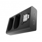 DL-USB-C duplatöltő DMW-BLK22 akkumulátorhoz DL-USB-C duplatöltő DMW-BLK22 akkumulátorhoz